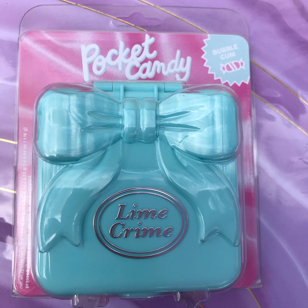 Lime Crime Pocket Candy in shade Bubble Gum